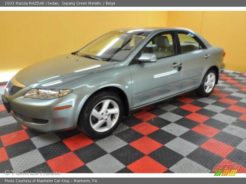 Sepang Green Metallic / Beige 2003 Mazda MAZDA6 i Sedan