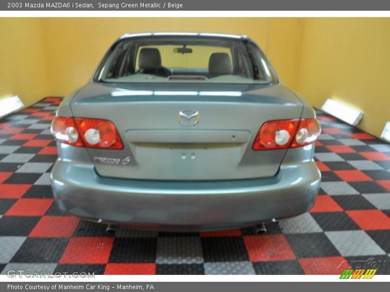 Sepang Green Metallic / Beige 2003 Mazda MAZDA6 i Sedan