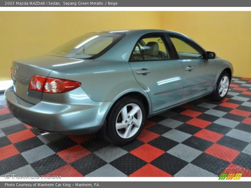 Sepang Green Metallic / Beige 2003 Mazda MAZDA6 i Sedan