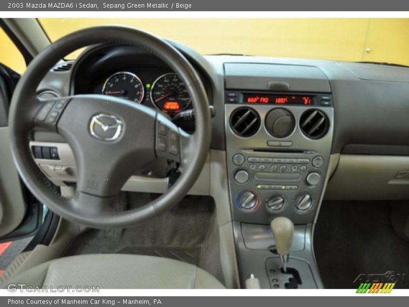 Sepang Green Metallic / Beige 2003 Mazda MAZDA6 i Sedan
