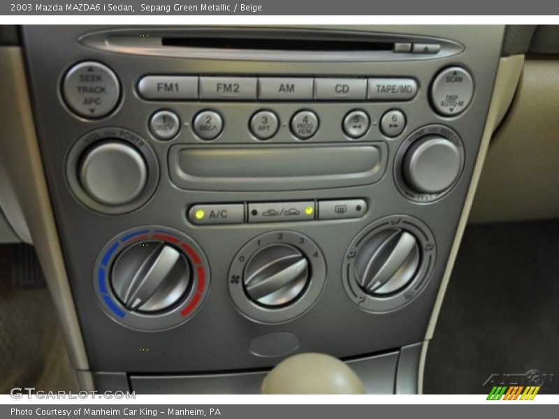 Sepang Green Metallic / Beige 2003 Mazda MAZDA6 i Sedan