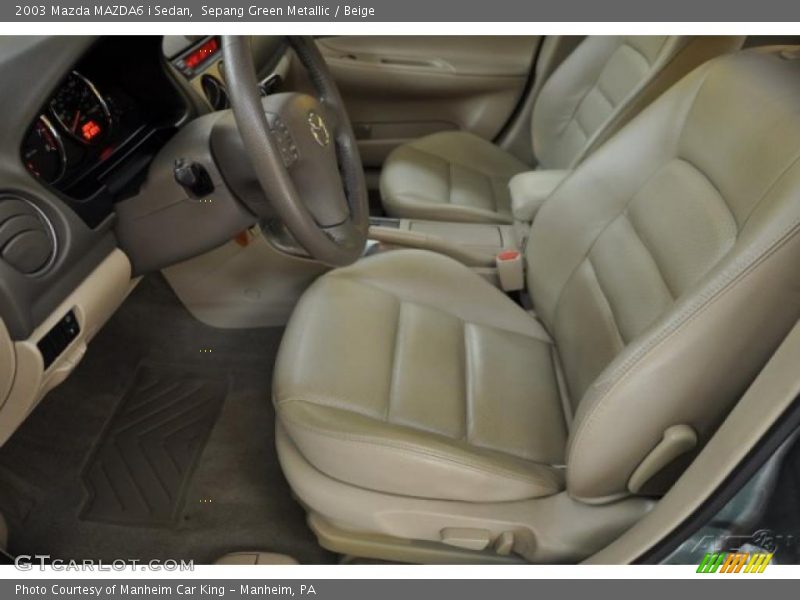 Sepang Green Metallic / Beige 2003 Mazda MAZDA6 i Sedan