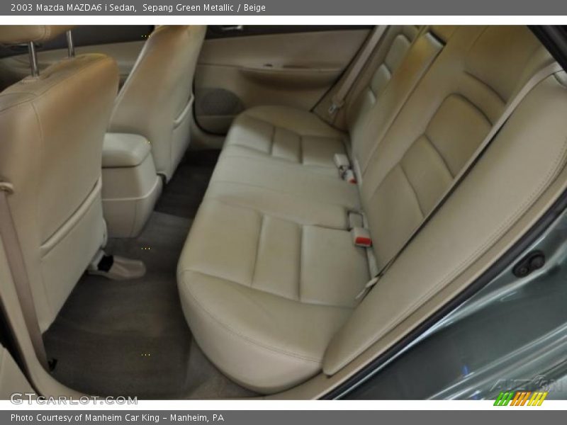 Sepang Green Metallic / Beige 2003 Mazda MAZDA6 i Sedan