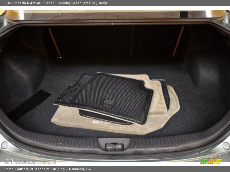 Sepang Green Metallic / Beige 2003 Mazda MAZDA6 i Sedan
