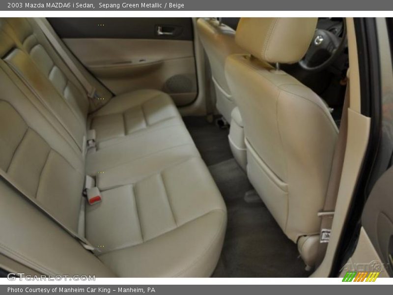 Sepang Green Metallic / Beige 2003 Mazda MAZDA6 i Sedan