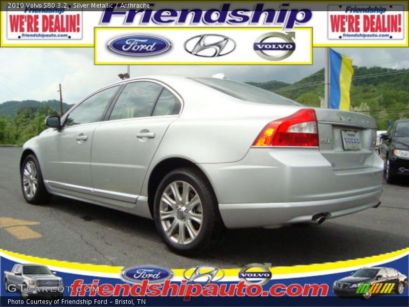 Silver Metallic / Anthracite 2010 Volvo S80 3.2