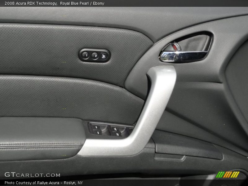 Royal Blue Pearl / Ebony 2008 Acura RDX Technology