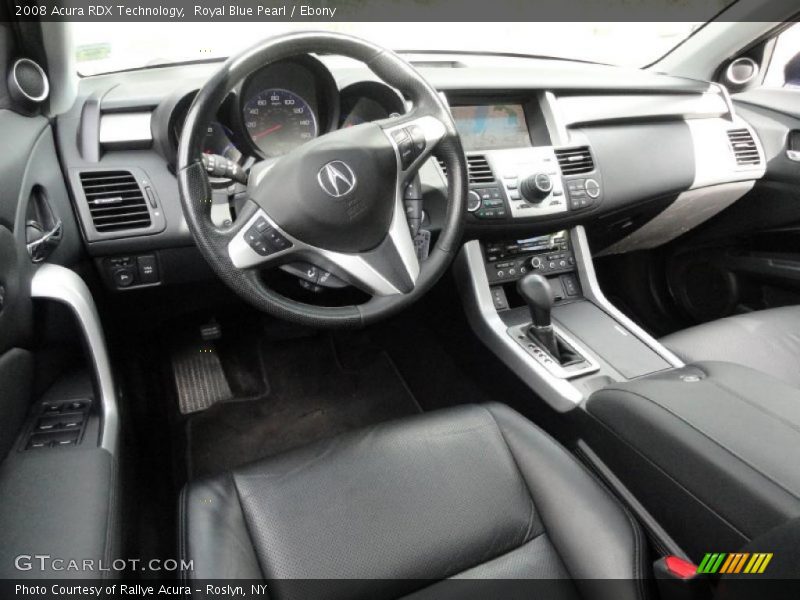 Royal Blue Pearl / Ebony 2008 Acura RDX Technology