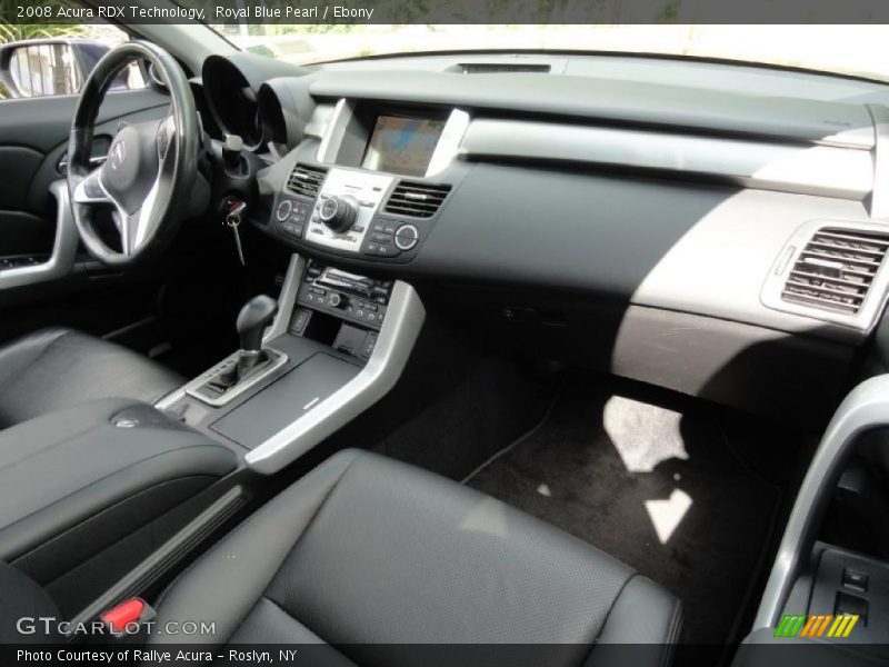 Royal Blue Pearl / Ebony 2008 Acura RDX Technology