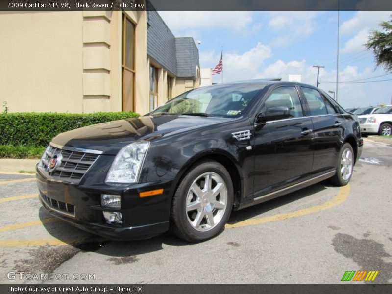 Black Raven / Light Gray 2009 Cadillac STS V8