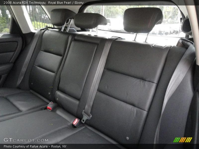 Royal Blue Pearl / Ebony 2008 Acura RDX Technology