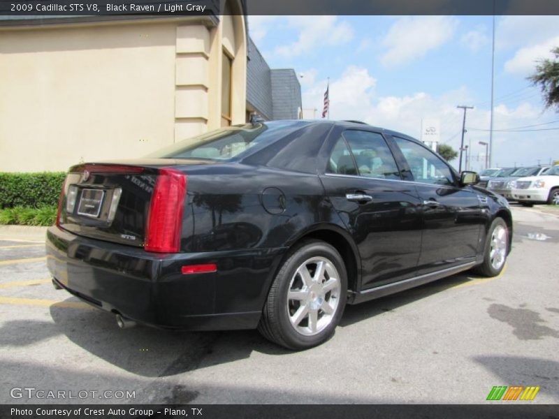 Black Raven / Light Gray 2009 Cadillac STS V8