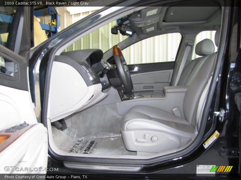 Black Raven / Light Gray 2009 Cadillac STS V8