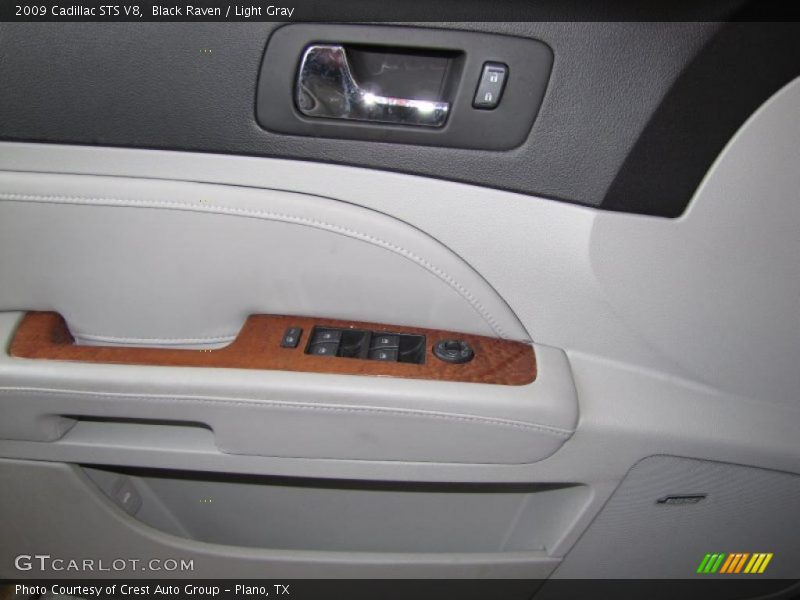 Black Raven / Light Gray 2009 Cadillac STS V8