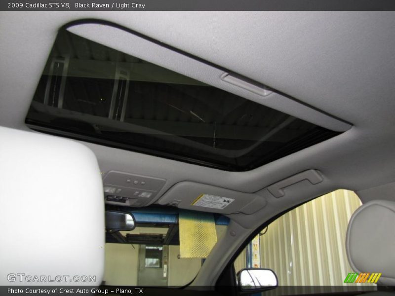 Black Raven / Light Gray 2009 Cadillac STS V8