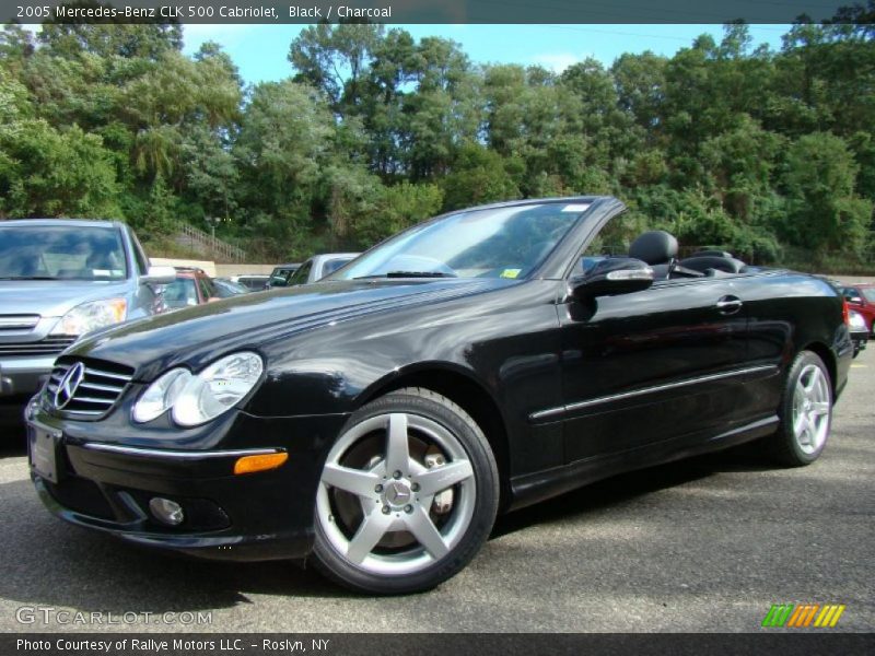 Black / Charcoal 2005 Mercedes-Benz CLK 500 Cabriolet