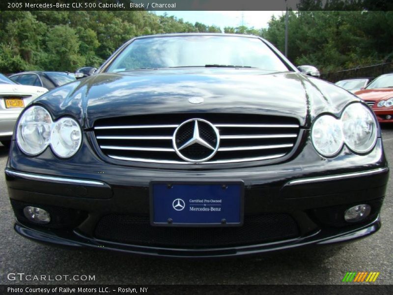 Black / Charcoal 2005 Mercedes-Benz CLK 500 Cabriolet