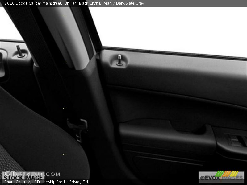 Brilliant Black Crystal Pearl / Dark Slate Gray 2010 Dodge Caliber Mainstreet