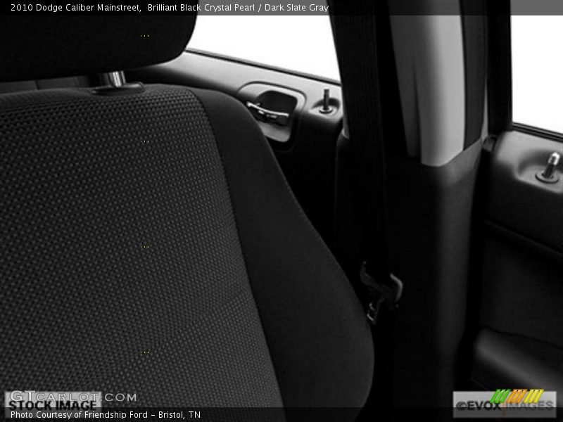 Brilliant Black Crystal Pearl / Dark Slate Gray 2010 Dodge Caliber Mainstreet