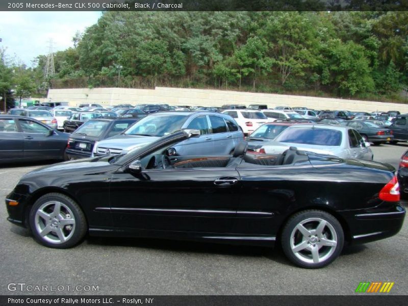 Black / Charcoal 2005 Mercedes-Benz CLK 500 Cabriolet