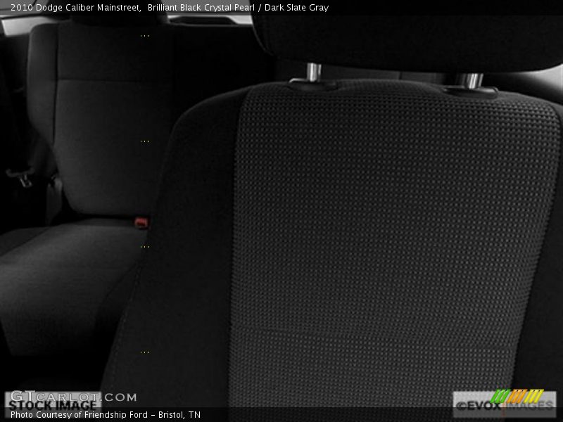 Brilliant Black Crystal Pearl / Dark Slate Gray 2010 Dodge Caliber Mainstreet