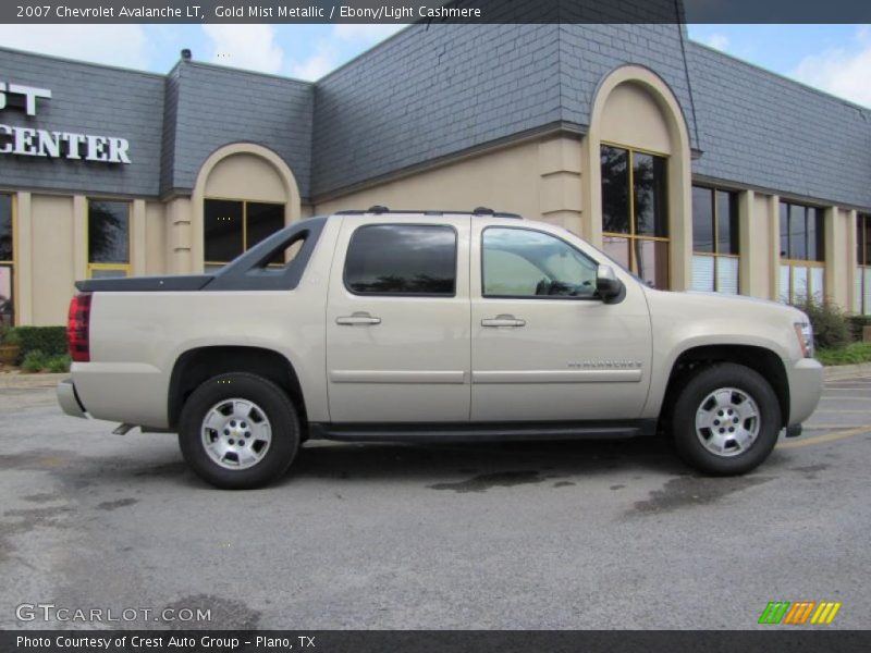 Gold Mist Metallic / Ebony/Light Cashmere 2007 Chevrolet Avalanche LT