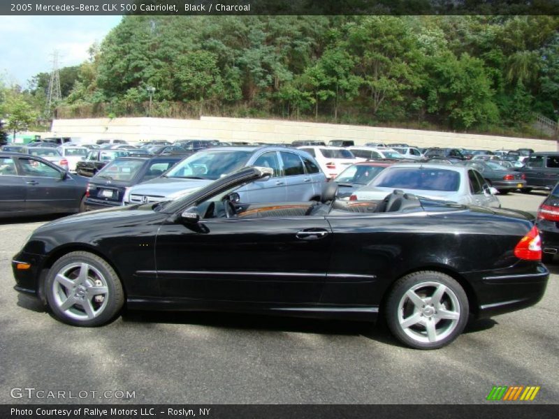 Black / Charcoal 2005 Mercedes-Benz CLK 500 Cabriolet