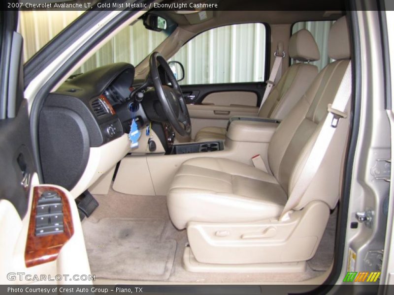 Gold Mist Metallic / Ebony/Light Cashmere 2007 Chevrolet Avalanche LT