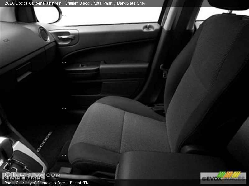 Brilliant Black Crystal Pearl / Dark Slate Gray 2010 Dodge Caliber Mainstreet