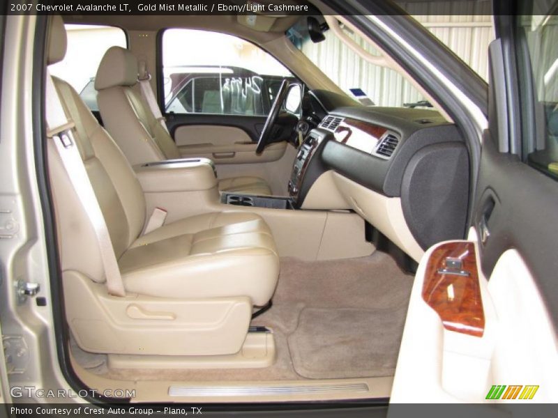 Gold Mist Metallic / Ebony/Light Cashmere 2007 Chevrolet Avalanche LT