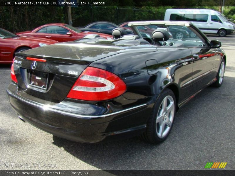 Black / Charcoal 2005 Mercedes-Benz CLK 500 Cabriolet