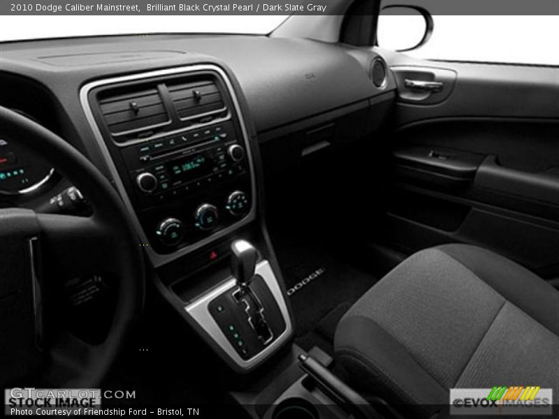 Brilliant Black Crystal Pearl / Dark Slate Gray 2010 Dodge Caliber Mainstreet