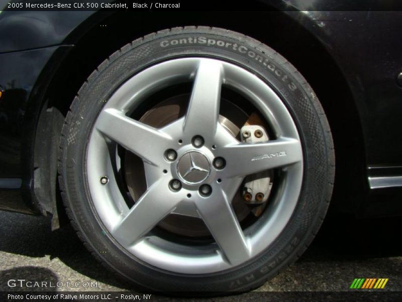 Black / Charcoal 2005 Mercedes-Benz CLK 500 Cabriolet