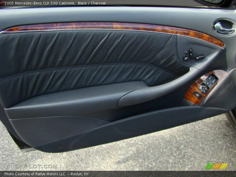 Black / Charcoal 2005 Mercedes-Benz CLK 500 Cabriolet
