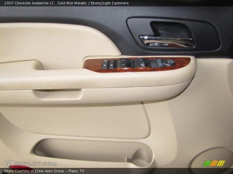 Gold Mist Metallic / Ebony/Light Cashmere 2007 Chevrolet Avalanche LT