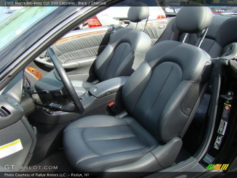 Black / Charcoal 2005 Mercedes-Benz CLK 500 Cabriolet