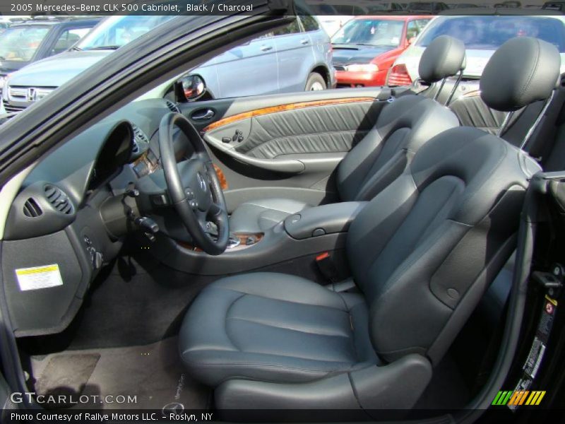 Black / Charcoal 2005 Mercedes-Benz CLK 500 Cabriolet