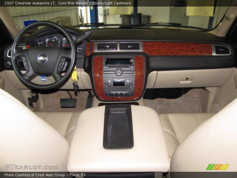 Gold Mist Metallic / Ebony/Light Cashmere 2007 Chevrolet Avalanche LT