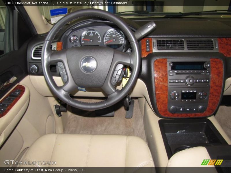 Gold Mist Metallic / Ebony/Light Cashmere 2007 Chevrolet Avalanche LT