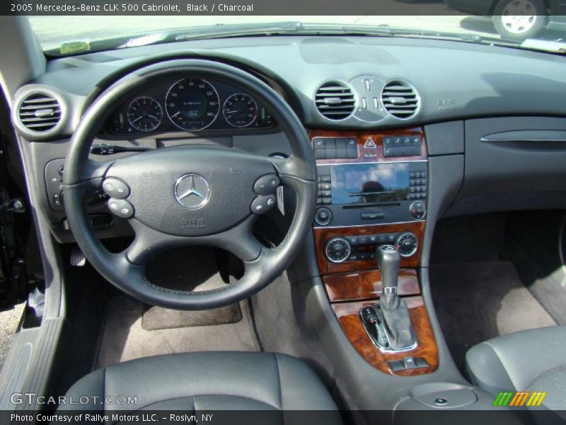 Black / Charcoal 2005 Mercedes-Benz CLK 500 Cabriolet