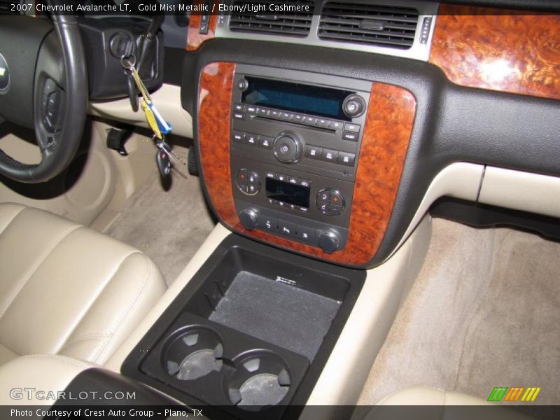 Gold Mist Metallic / Ebony/Light Cashmere 2007 Chevrolet Avalanche LT