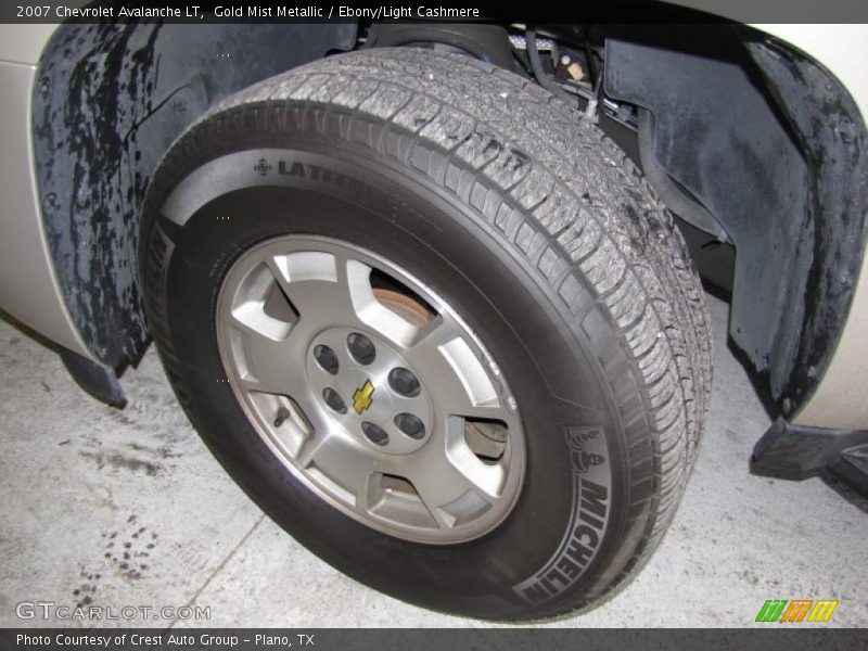Gold Mist Metallic / Ebony/Light Cashmere 2007 Chevrolet Avalanche LT