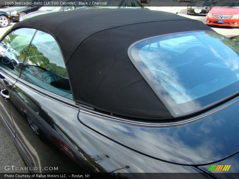 Black / Charcoal 2005 Mercedes-Benz CLK 500 Cabriolet