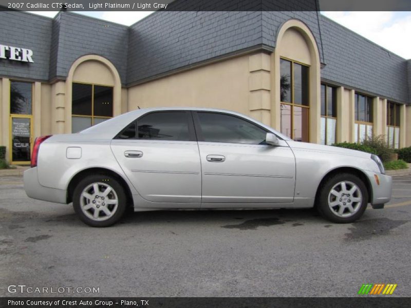 Light Platinum / Light Gray 2007 Cadillac CTS Sedan