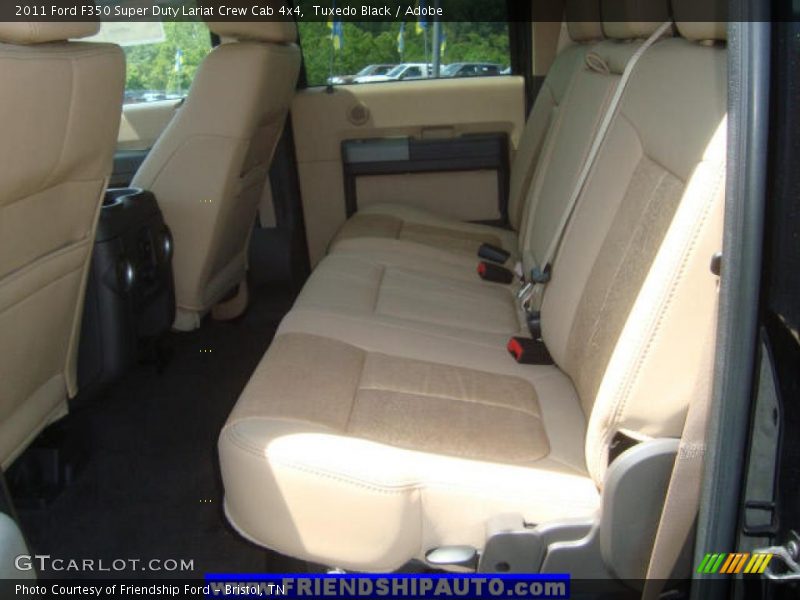 Tuxedo Black / Adobe 2011 Ford F350 Super Duty Lariat Crew Cab 4x4
