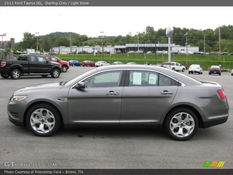 Sterling Grey / Light Stone 2011 Ford Taurus SEL