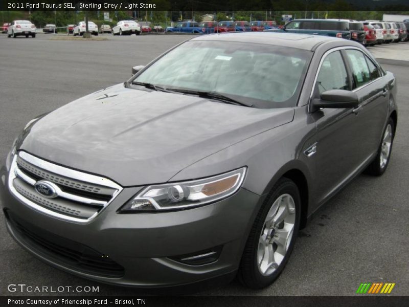 Sterling Grey / Light Stone 2011 Ford Taurus SEL