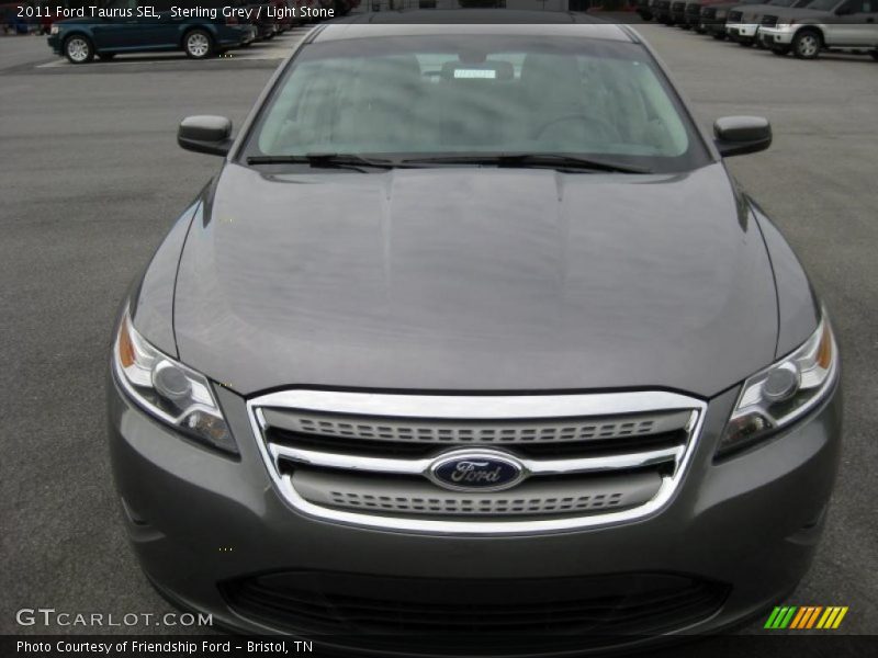 Sterling Grey / Light Stone 2011 Ford Taurus SEL