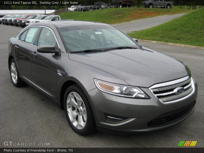 Sterling Grey / Light Stone 2011 Ford Taurus SEL
