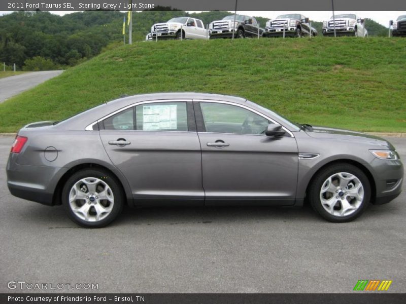 Sterling Grey / Light Stone 2011 Ford Taurus SEL